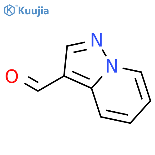 pyrazolo1,5-apyridine-3-carbaldehyde structure