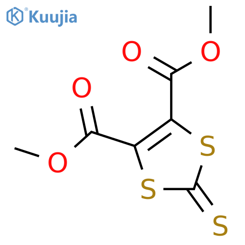 Dimethyl 1,3-Dithiol-2-thione-4,5-dicarboxylate structure