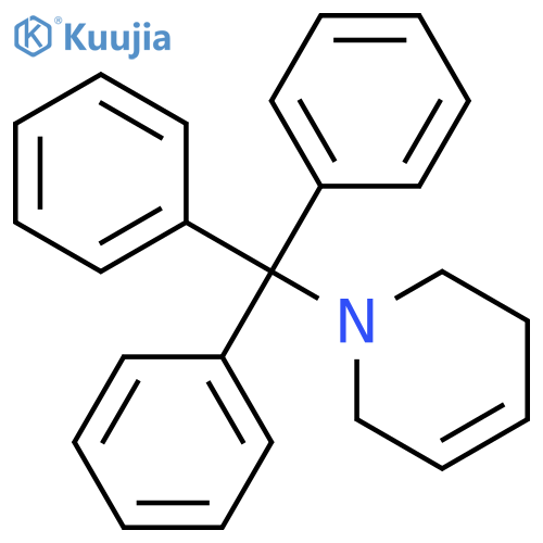 1-trityl-1,2,3,6-tetrahydropyridine structure