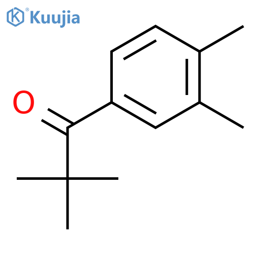 2,2,3',4'-Tetramethylpropiophenone structure
