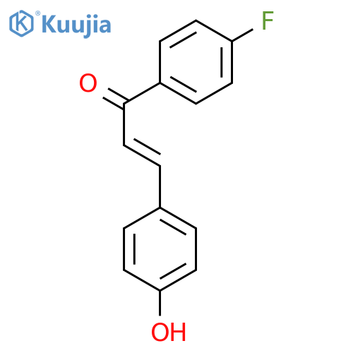 1-(4-Fluorophenyl)-3-(4-hydroxyphenyl)-2-propen-1-one structure