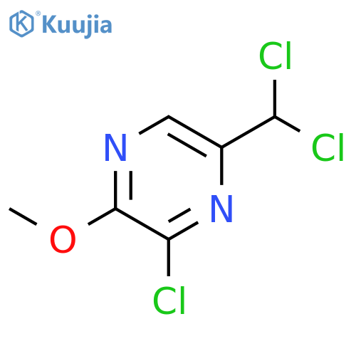 3-Chloro-5-(dichloromethyl)-2-methoxy-pyrazine structure
