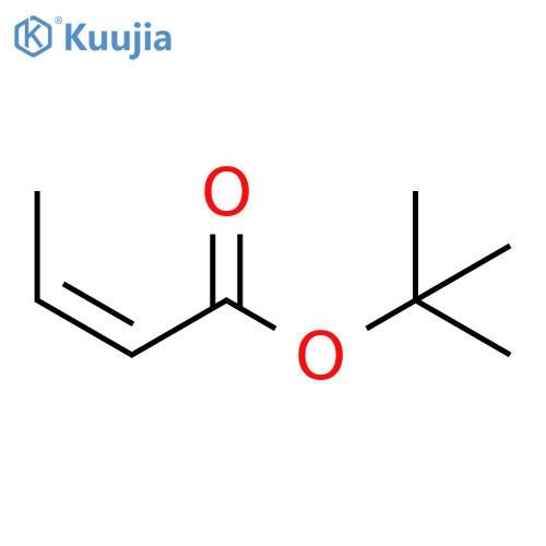 2-Butenoic acid, 1,1-dimethylethyl ester, (Z)- structure