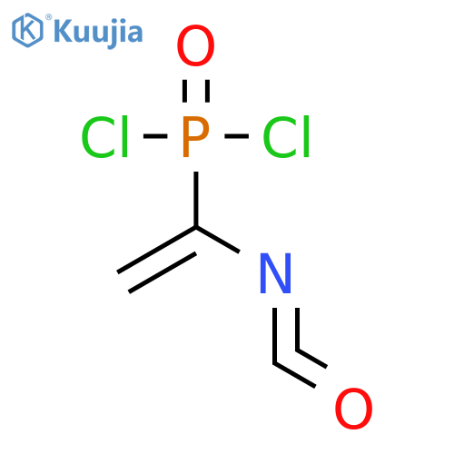 Phosphonic dichloride, (1-isocyanatoethenyl)- structure