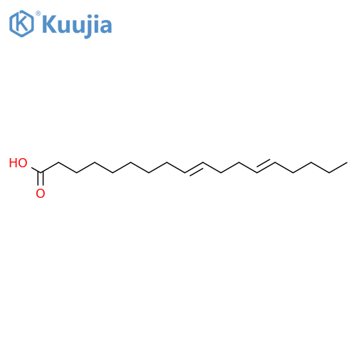 9,13-Octadecadienoic acid, (9Z,13E)- structure