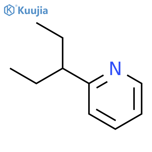 Pyridine,2-(1-ethylpropyl)- structure