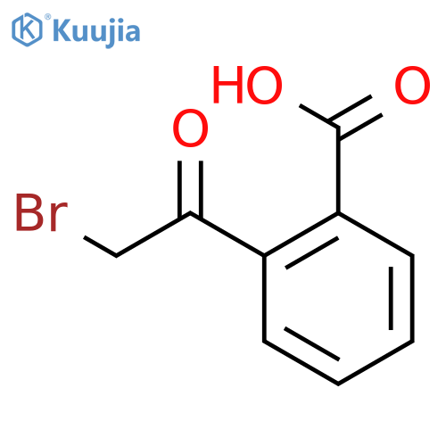 2-(2-Bromoacetyl)benzoic acid structure