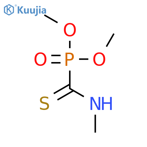 Phosphonic acid, [(methylamino)thioxomethyl]-, dimethyl ester structure