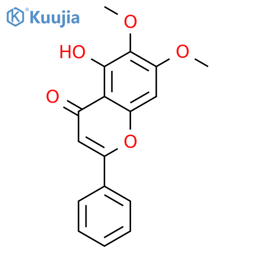 Mosloflavone structure