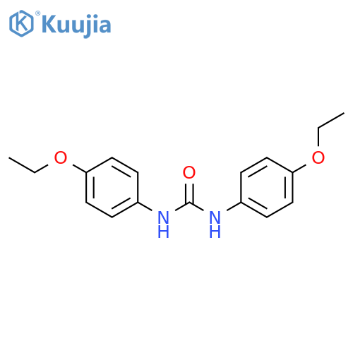 Urea,N,N'-bis(4-ethoxyphenyl)- structure