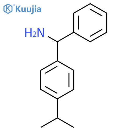 C-(4-Isopropylphenyl)-C-phenyl-methylamine structure