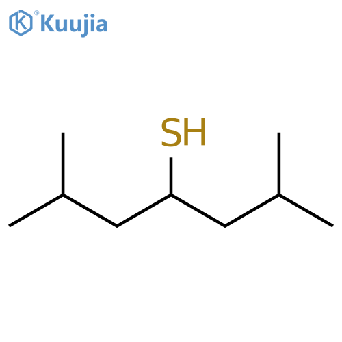 2,6-Dimethylheptane-4-thiol structure