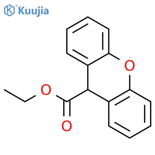 Ethyl xanthene-9-carboxylate structure