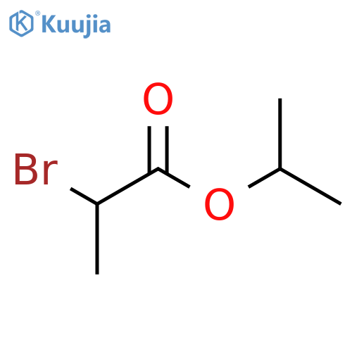 propan-2-yl 2-bromopropanoate structure