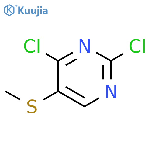 2,4-Dichloro-5-(methylsulfanyl)pyrimidine structure