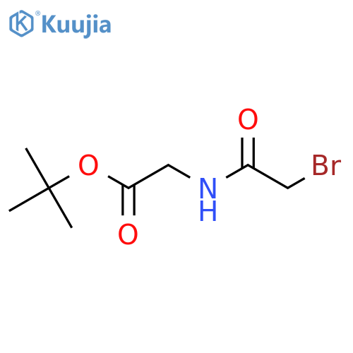 N-(2-Bromoacetyl)-1,1-dimethylethyl Ester Glycine structure
