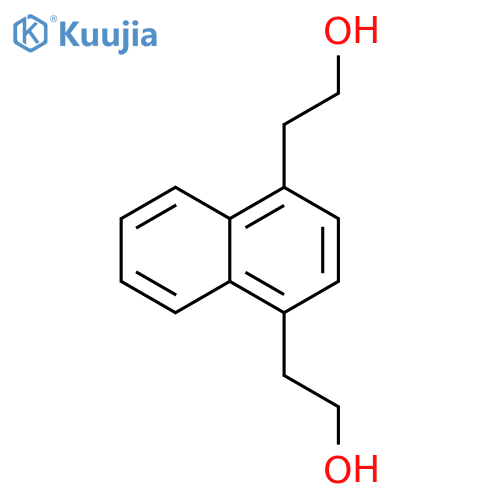 1,4-Naphthalenediethanol structure