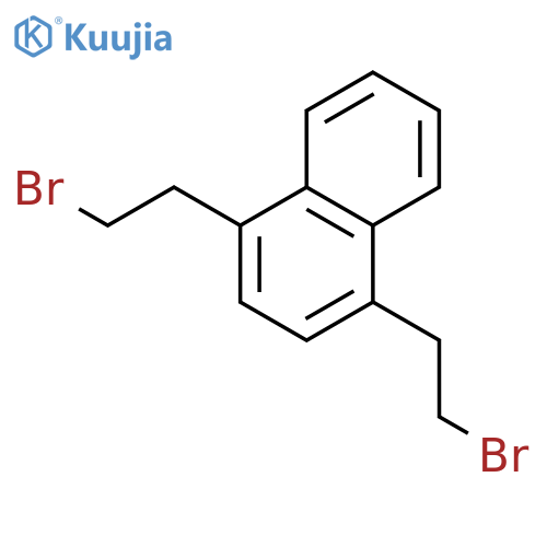 NAPHTHALENE, 1,4-BIS(2-BROMOETHYL)- structure