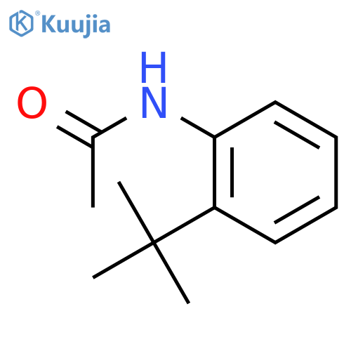 N-(2-tert-butylphenyl)acetamide structure