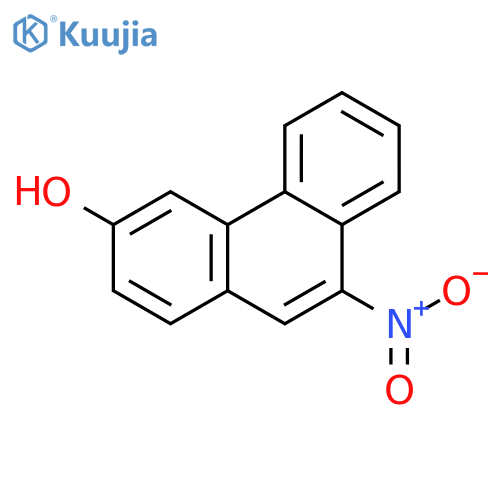 3-Phenanthrenol,9-nitro- structure