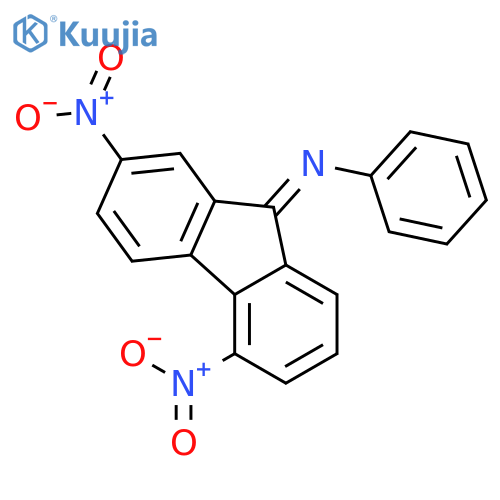 2,5-dinitro-n-phenylfluoren-9-imine structure