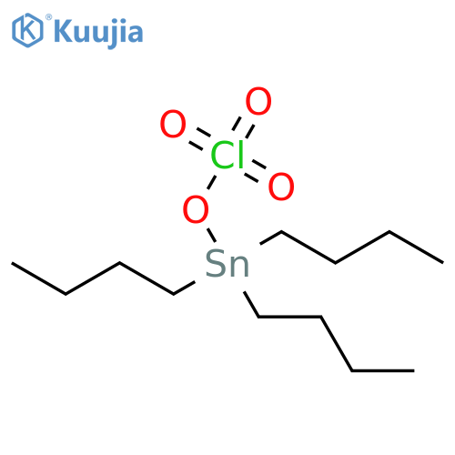 Stannane, tributyl(perchloryloxy)- structure