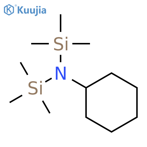 Silanamine, N-cyclohexyl-1,1,1-trimethyl-N-(trimethylsilyl)- structure