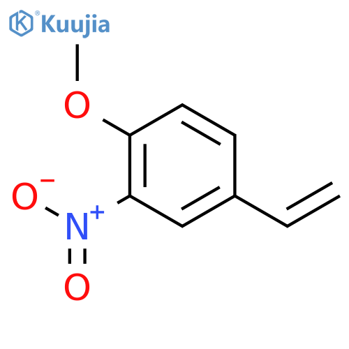 4-ethenyl-1-methoxy-2-nitrobenzene structure