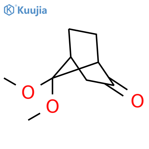 Bicyclo[2.2.1]heptan-2-one, 7,7-dimethoxy-, (±)- structure