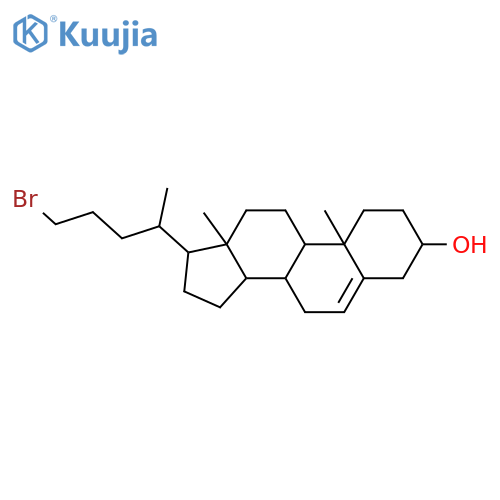 (3β)-24-Bromochol-5-en-3-ol structure