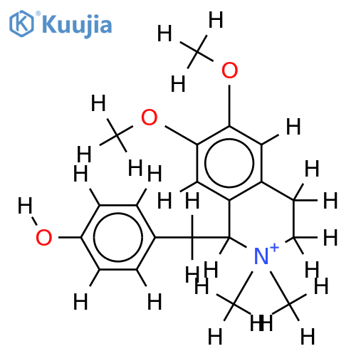 (+)-Armepavine methochloride structure