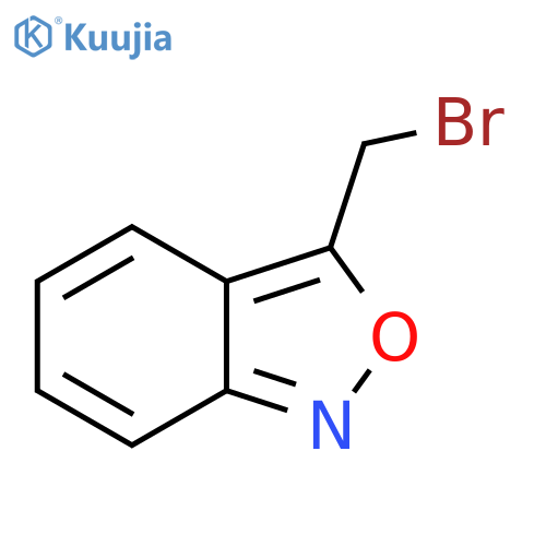 3-(bromomethyl)-2,1-benzoxazole structure