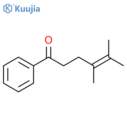 4-Hexen-1-one, 4,5-dimethyl-1-phenyl- structure