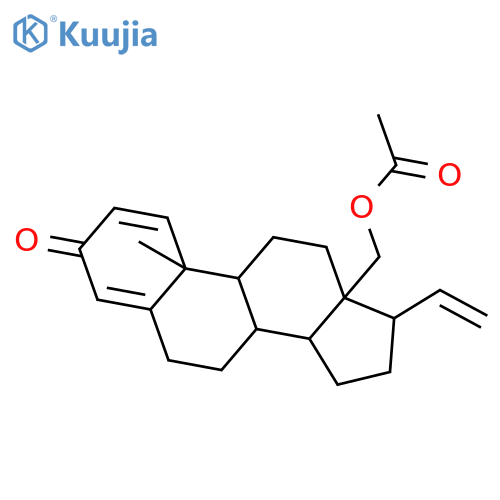 18-Acetoxy-pregna-1,4,20-trien-3-on structure