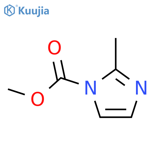1H-Imidazole-1-carboxylicacid, 2-methyl-, methyl ester structure