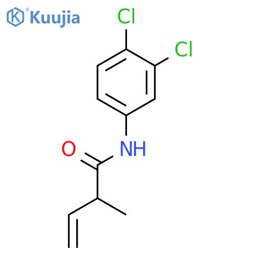 3-Butenamide, N-(3,4-dichlorophenyl)-2-methyl- structure