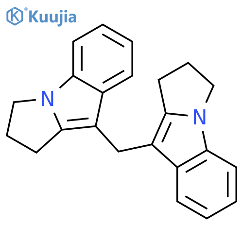 1H-PYRROLO[1,2-A]INDOLE, 9,9'-METHYLENEBIS[2,3-DIHYDRO- structure