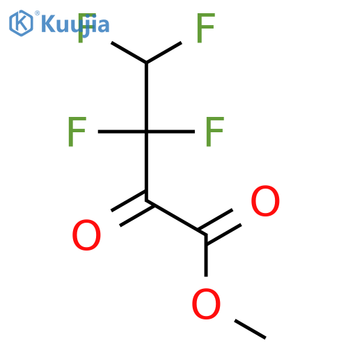 Butanoic acid, 3,3,4,4-tetrafluoro-2-oxo-, methyl ester structure