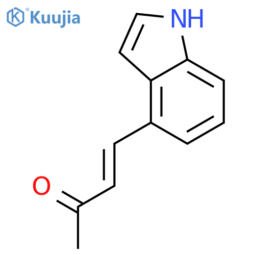 3-Buten-2-one, 4-(1H-indol-4-yl)- structure