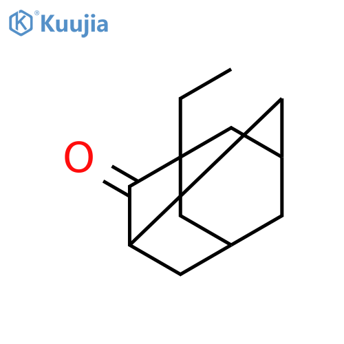 TRICYCLO[3.3.1.13,7]DECANONE, 1-ETHYL- structure