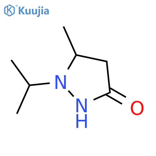 3-Pyrazolidinone, 5-methyl-1-(1-methylethyl)- structure