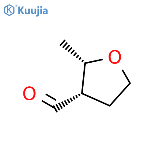 3-Furancarboxaldehyde, tetrahydro-2-methyl-, cis- structure