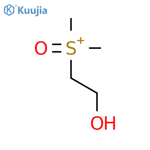 Sulfoxonium,(2-hydroxyethyl)dimethyl- (9CI) structure