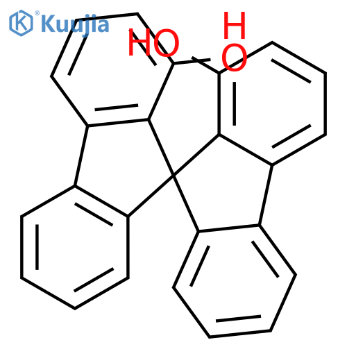 9,9'-SPIROBI[9H-FLUORENE]-1,1'-DIOL structure