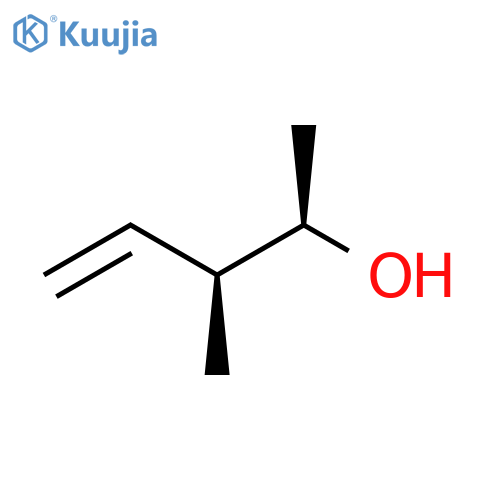 (2R,3S)-3-methylpent-4-en-2-ol structure