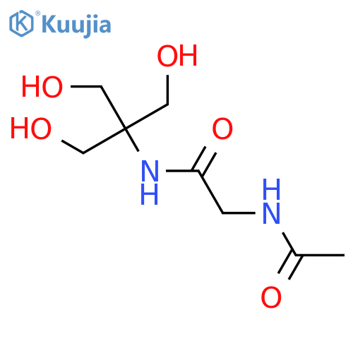 Acetamide, 2-(acetylamino)-N-[2-hydroxy-1,1-bis(hydroxymethyl)ethyl]- structure