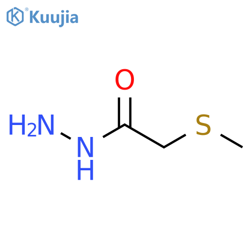 2-(methylsulfanyl)acetohydrazide structure