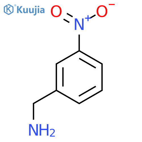 (3-Nitrophenyl)methanamine structure