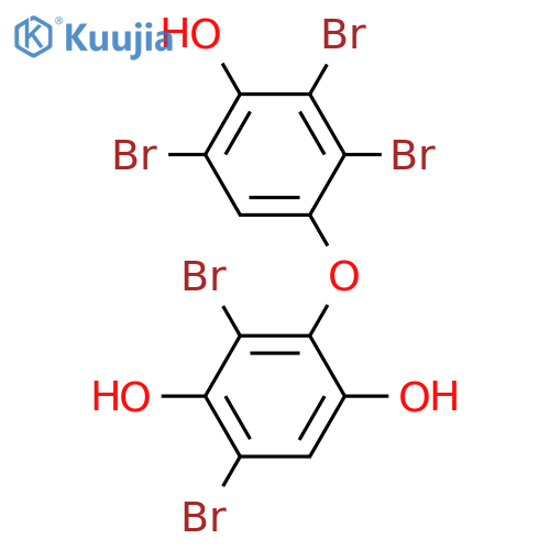 Polybromohydroxydiphenyl ethers; 2,2',3,4',5-Pentabromo-3',4,6'-trihydroxydiphenyl ether structure