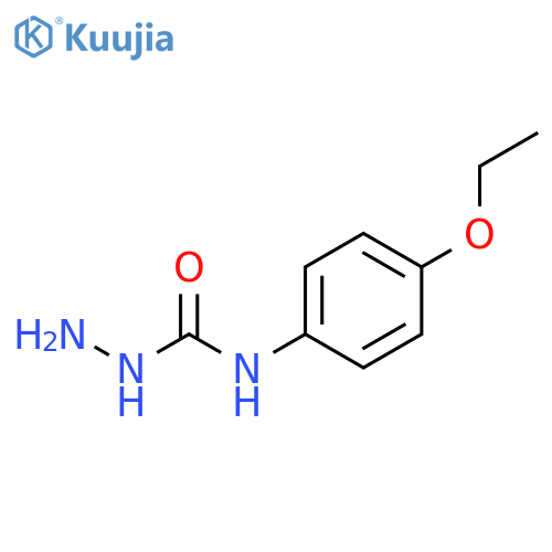 Hydrazinecarboxamide, N-(4-ethoxyphenyl)- structure